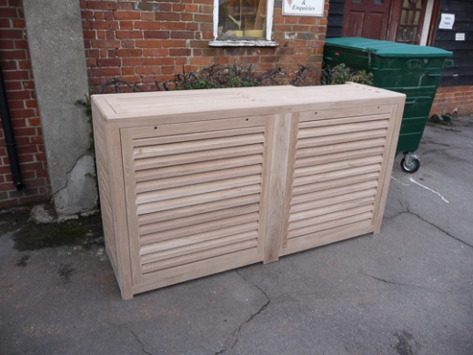 Ac Unit Enclosure Louvered Cabinet