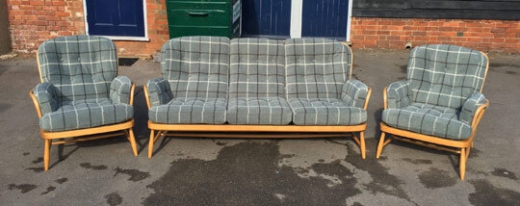 Jubilee Set Refinished And Reupholstered