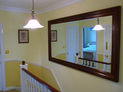 Large Walnut Mirror Frame