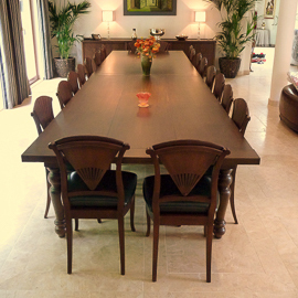 Long Oak Table