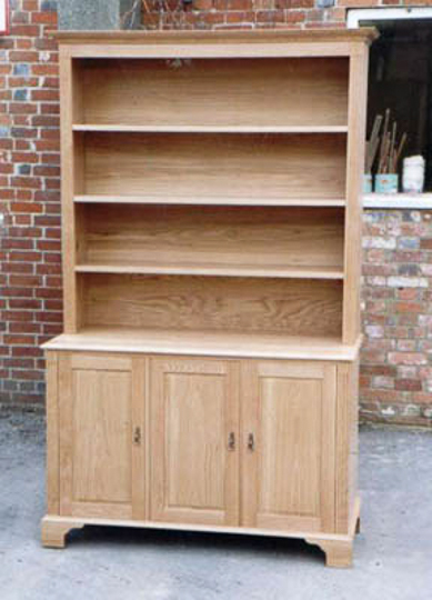 Oak Dresser On Cupboard Base