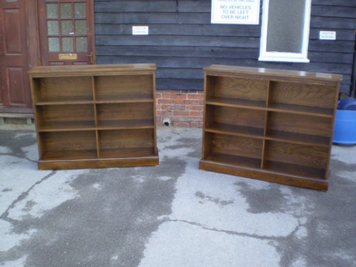 Pair Of Small Bookcases