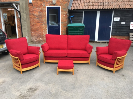 Renaissance Suite Reupholstered