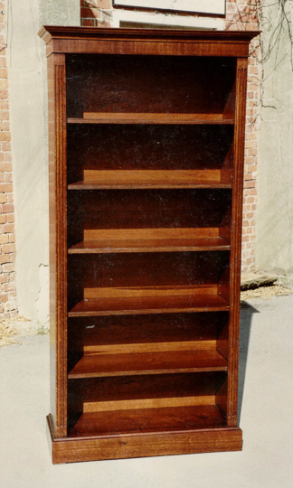 Tall Bookcase In Oak