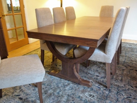 Walnut Shaped Leg Table